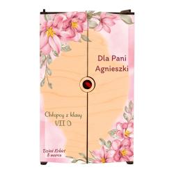 Drewniane pudełko na kawę Dzień Kobiet prezent