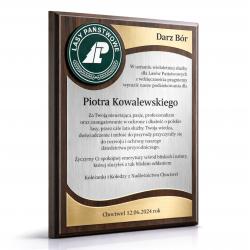 Grawerton Dyplom Uznania Podziękowanie...