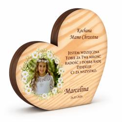 Statuetka komunijna podziękowanie ze zdjęciem...