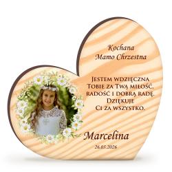 Statuetka komunijna podziękowanie ze zdjęciem...