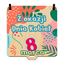 Pudełko na słodycze Dzień Kobiet 8 marca prezent