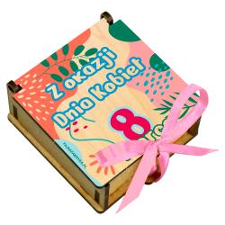 Pudełko na słodycze Dzień Kobiet 8 marca prezent