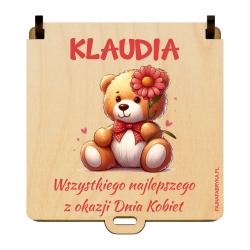 Pudełko na słodycze z imieniem Dzień Kobiet...