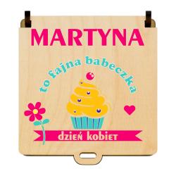 Personalizowane pudełko na słodycze Dzień Kobiet