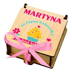 Personalizowane pudełko na słodycze Dzień Kobiet