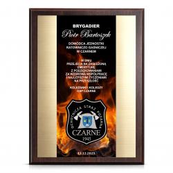 Grawerton Dyplom Uznania Straż Pożarna...