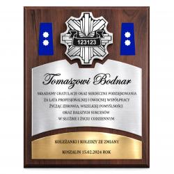 Grawerton Dyplom Uznania Policyjny...