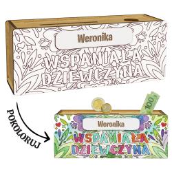 Skarbonka z imieniem Wspaniała Dziewczyna do...