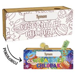 Skarbonka z imieniem Wspaniały Chłopak do...