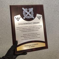 Grawerton Dyplom Uznania Służby Więziennej...
