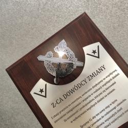 Grawerton Dyplom Uznania Służby Więziennej...
