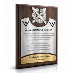 Grawerton Dyplom Uznania Służby Więziennej...