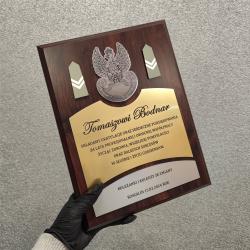 Grawerton Dyplom Uznania Wojskowy Podziękowanie...