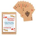 Karty do gry z recyklingu prezent na Dzień Kobiet 8 marca