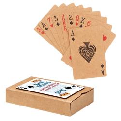 Karty do gry z recyklingu prezent na Dzień...