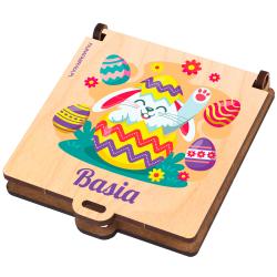 Prezent na Wielkanoc gra z IMIENIEM kółko i...