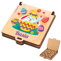 Prezent na Wielkanoc gra z IMIENIEM kółko i...