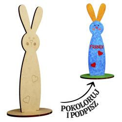 Zajączek wielkanocny MDF do decoupage ozdoba...