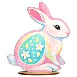 Zajączek wielkanocny do decoupage dekoracja DIY...