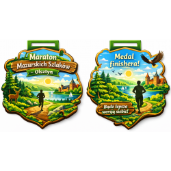 Darmowy projekt Twojego dwustronnego medalu na...