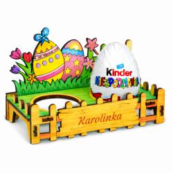 Stojak na jajka wielkanocne pisanki Kinder...