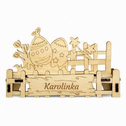 Stojak na jajka wielkanocne pisanki Kinder...