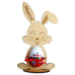 Wielkanocny zajączek na Kinder jajko z...