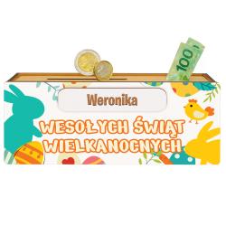 Skarbonka wielkanocna z imieniem grawer prezent...