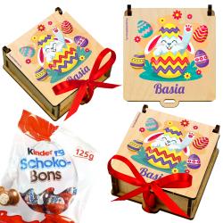 Pudełko wielkanocne na słodycze z imieniem...