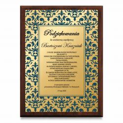 Grawerton Dyplom Uznania Podziękowanie...