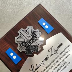 Grawerton Dyplom Uznania Policyjny...