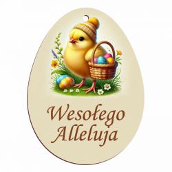 Magnes Wielkanocny Jajko Kurczaczek Wesołego...