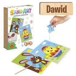 Piaskowe malowanki Wielkanoc z imieniem zestaw...