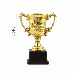 1 szt. Złoty Trofeum Nagrody na Konkursy i...