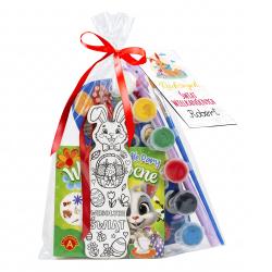 Paczka wielkanocna prezent od zajączka dla dzieci