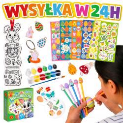 Paczka wielkanocna prezent od zajączka dla dzieci