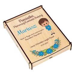 Pamiątka Pierwszej Komunii Świętej Biblia dla...