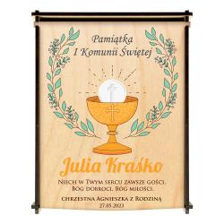 Pamiątka Pierwszej Komunii Świętej - Pudełko z...