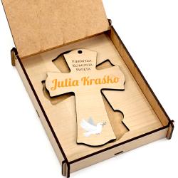Pamiątka Pierwszej Komunii Świętej - Pudełko z...