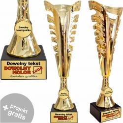 Puchar złoty z personalizowaną tabliczką 35,5...