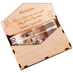 Koperta na pieniądze - prezent na Pierwszą...