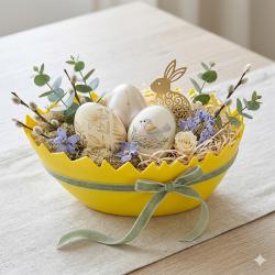 Osłonka na doniczkę skorupka jajka dekoracja...