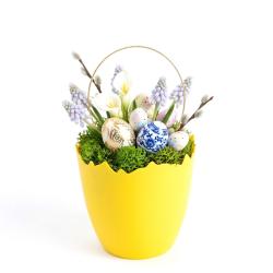 Osłonka doniczki skorupka jajka dekoracja...