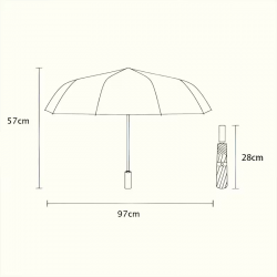 Parasol składany Maryja religijny damski automat