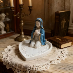 Stojak na różaniec figurka Maryi dekoracja...