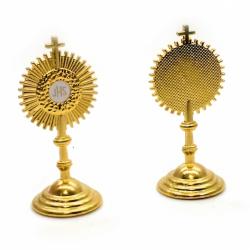 Figurka IHS na tort komunia dekoracja złota hostia