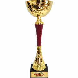 Puchar złoty z personalizowaną tabliczką 33 cm...