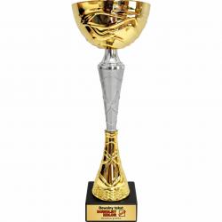 Puchar złoty z personalizowaną tabliczką 29 cm...