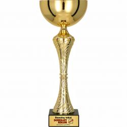 Puchar złoty z personalizowaną tabliczką 29 cm...