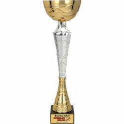 Puchar złoty z personalizowaną tabliczką 29 cm...